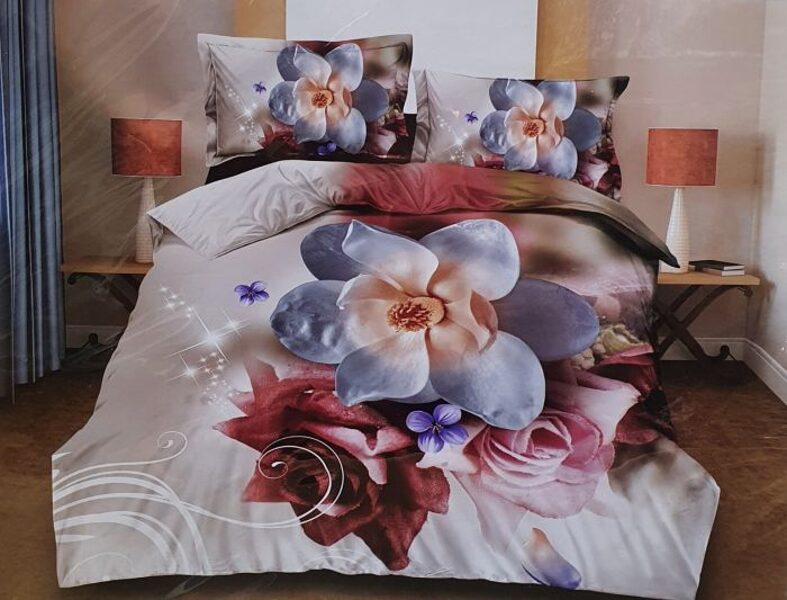 3D  gultas veļas komplekts Milano Zone , 180 cm x 200 cm, 4 daļas