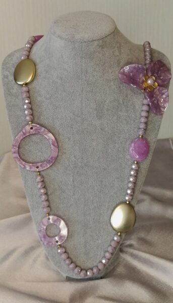 Kaklarota ar kristāla akmentiņiem JoLiE Bijoux