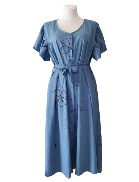 Kokvilnas kleita sievietēm New Collection