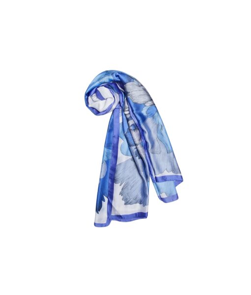 Sieviešu šalle L-SZ-4625, zila 