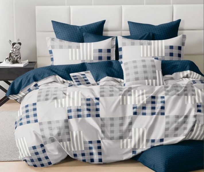 3D gultas veļas komplekts Milano Zone , 160 cm x 200 cm, 4 daļas
